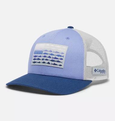 Columbia Women s PFG Fish Flag Snapback Hat by COLUMBIA