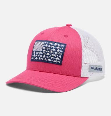 Columbia Women s PFG Fish Flag Snapback Hat by COLUMBIA