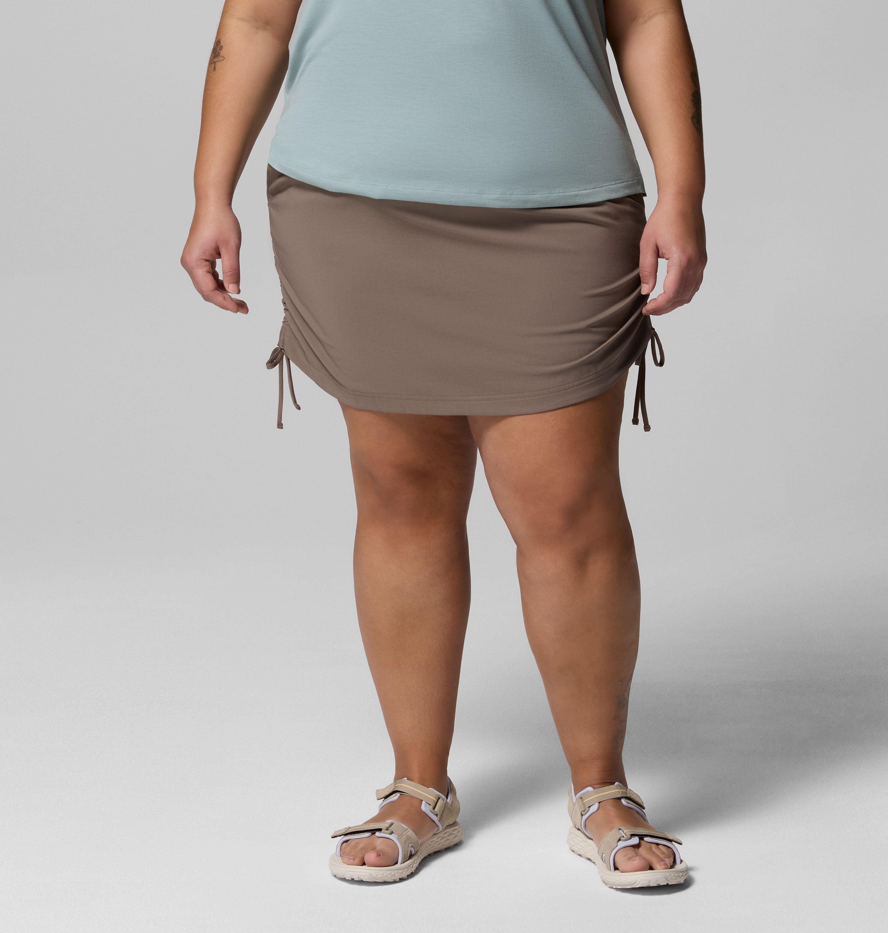 Columbia Women's All Seasons Ruched Skort - Plus Size by COLUMBIA