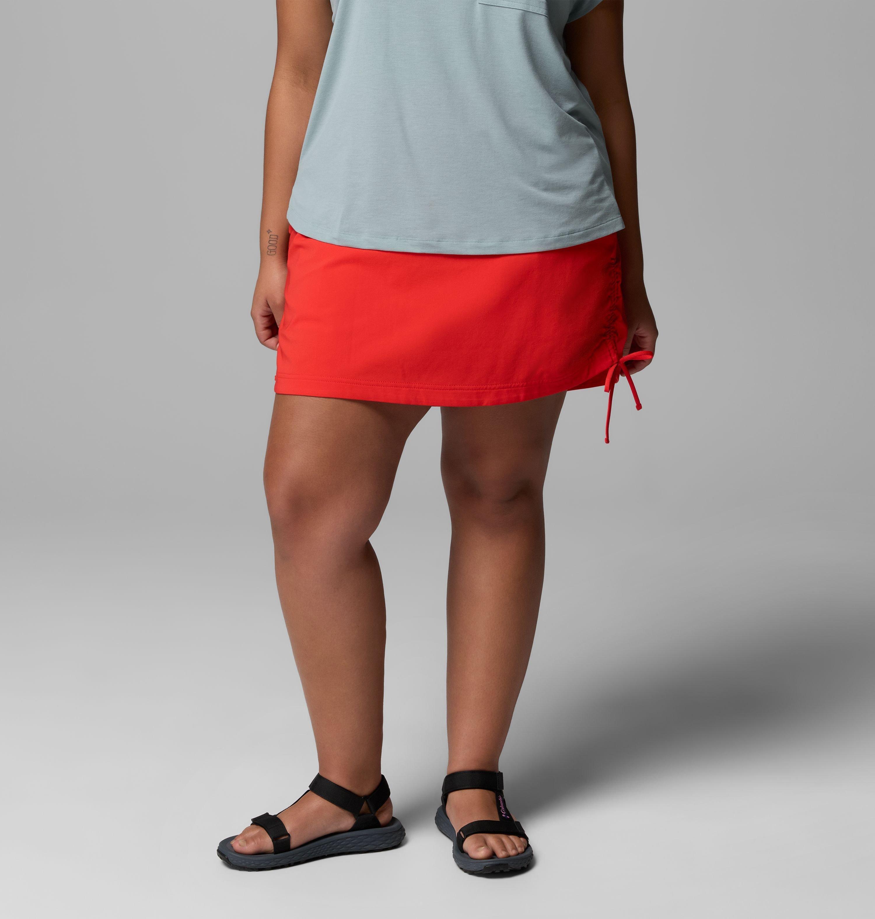 Columbia Women's All Seasons Ruched Skort - Plus Size by COLUMBIA