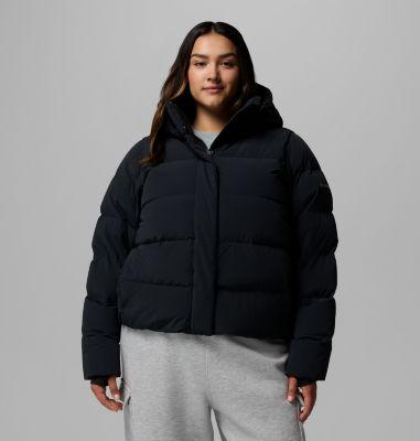 Columbia Women's Amaze Puff Hooded Jacket - Plus Size by COLUMBIA
