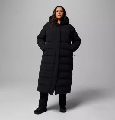 Columbia Women's Amaze Puff Long Hooded Jacket - Plus Size by COLUMBIA