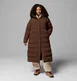Columbia Women's Amaze Puff Long Hooded Jacket - Plus Size by COLUMBIA Columbia Women's Amaze Puff Long Hooded Jacket - Plus Size by COLUMBIA