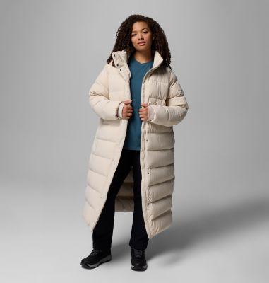 Columbia Women's Amaze Puff Long Hooded Jacket - Plus Size by COLUMBIA