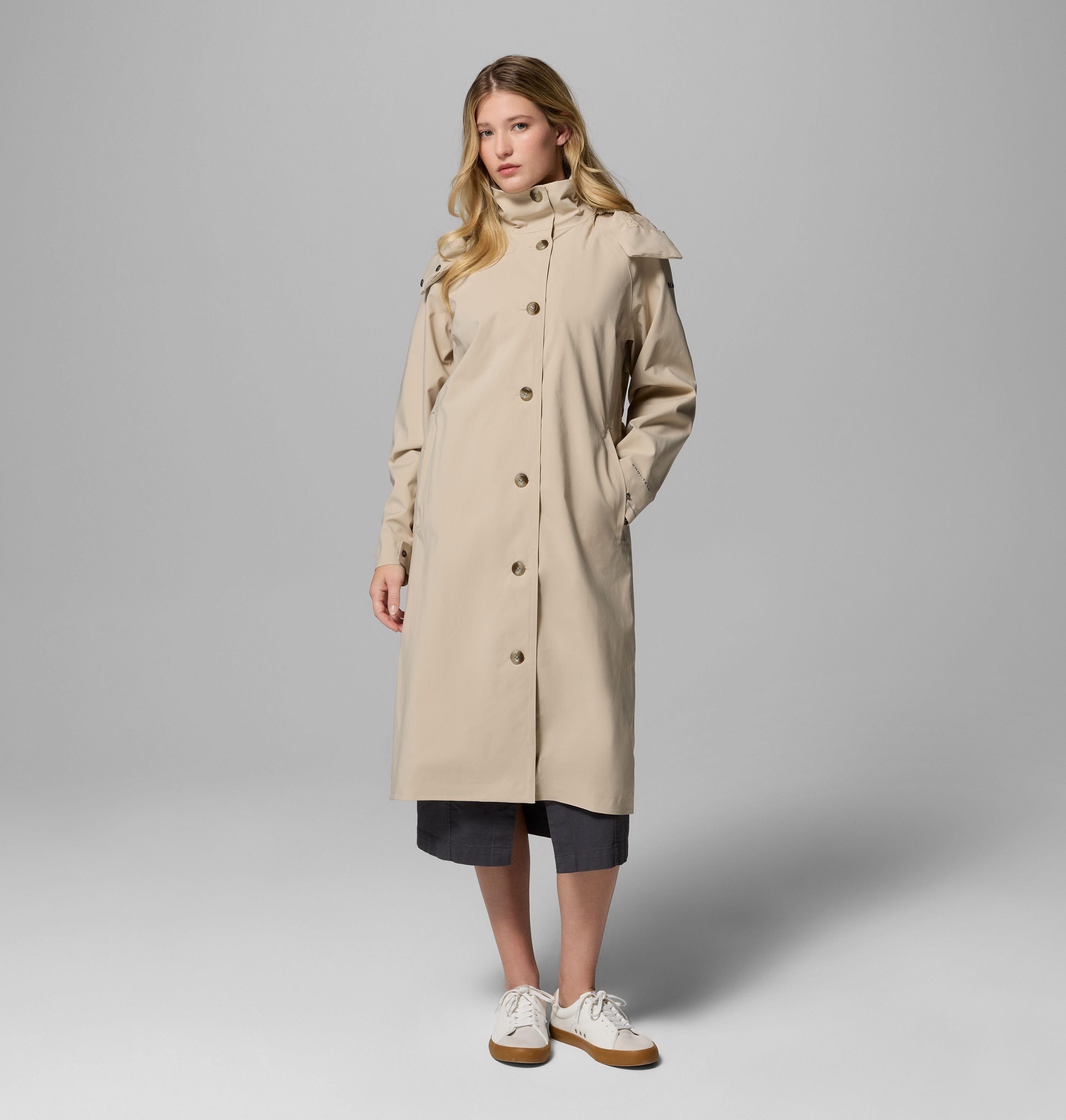 Columbia Women's AmazeTrench Rain Jacket by COLUMBIA