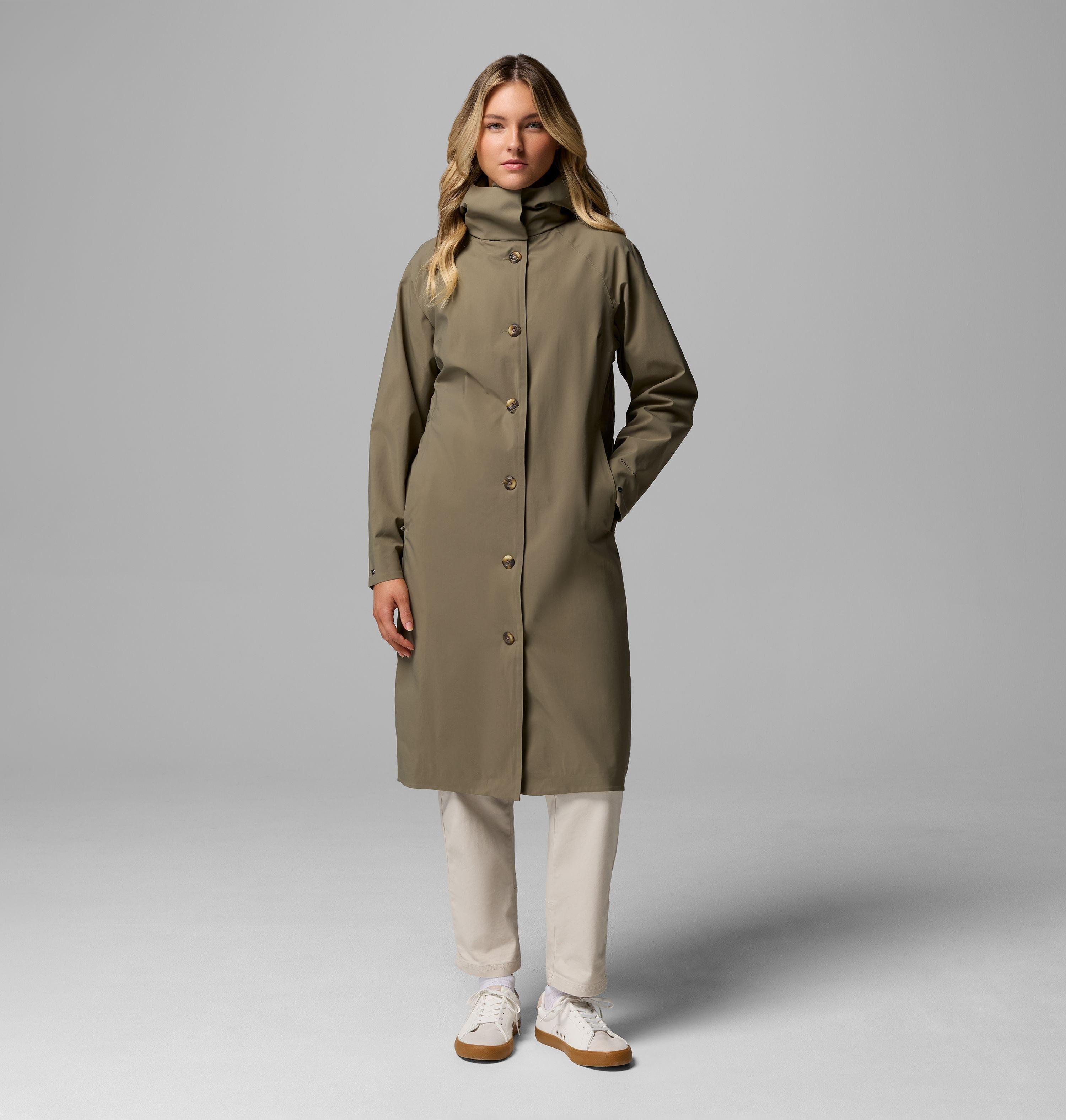 Columbia Women's AmazeTrench Rain Jacket by COLUMBIA
