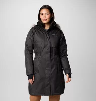 Columbia Women's Apres Arson II Winter Long Down Jacket by COLUMBIA Columbia Women's Apres Arson II Winter Long Down Jacket by COLUMBIA