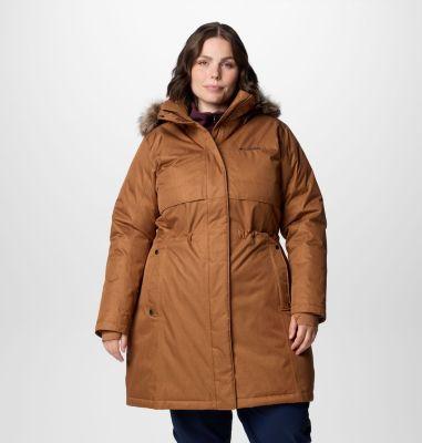 Columbia Women's Apres Arson II Winter Long Down Jacket - Plus Size by COLUMBIA Columbia Women's Apres Arson II Winter Long Down Jacket - Plus Size by COLUMBIA