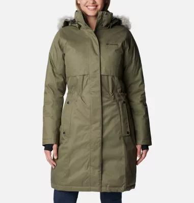 Columbia Women's Apres Arson Winter Long Down Jacket by COLUMBIA