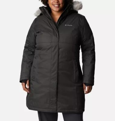 Columbia Women's Apres Arson Winter Long Down Jacket - Plus Size by COLUMBIA