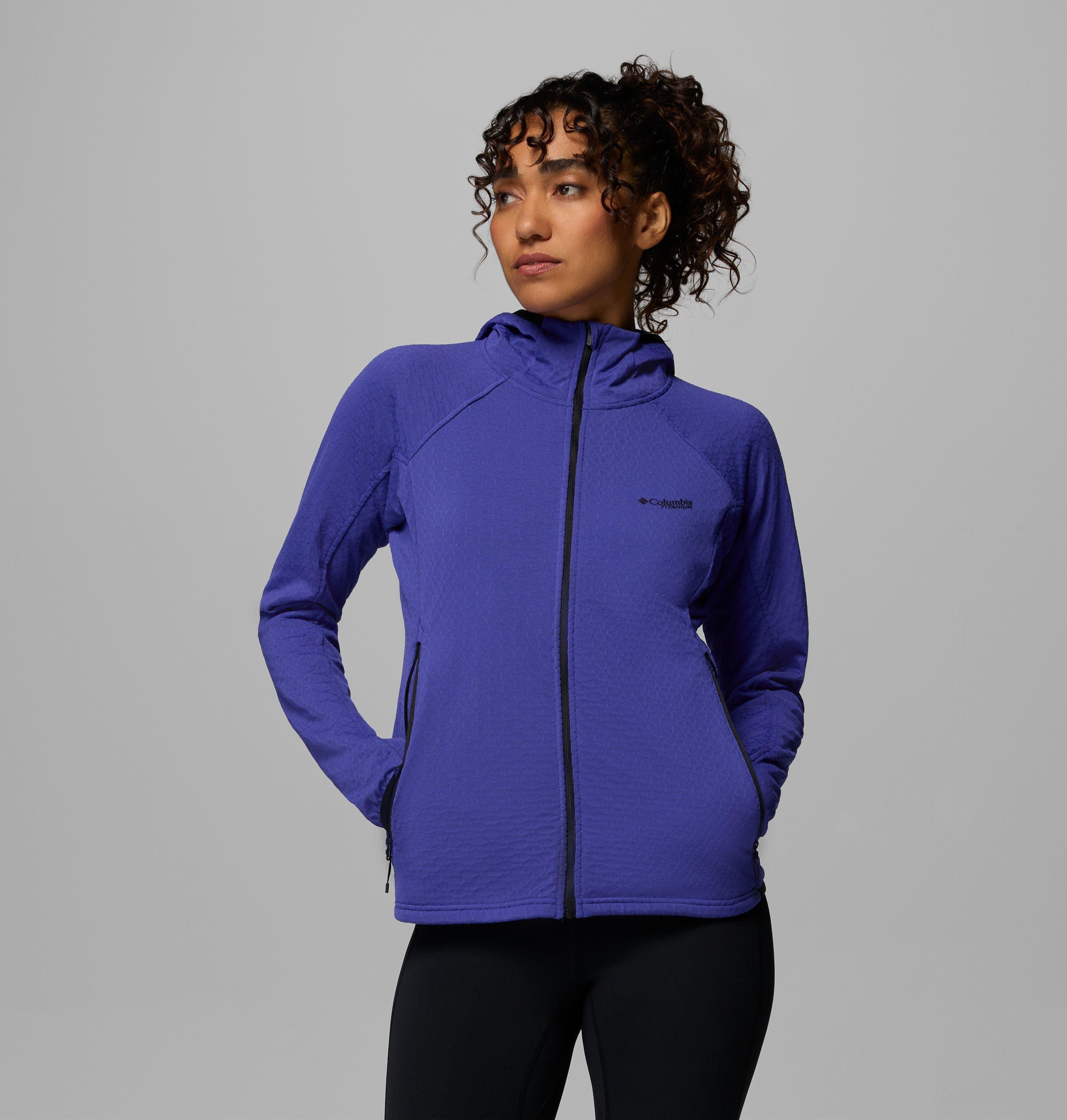 Columbia Women's Arctic Crest II Hooded Full Zip Fleece by COLUMBIA