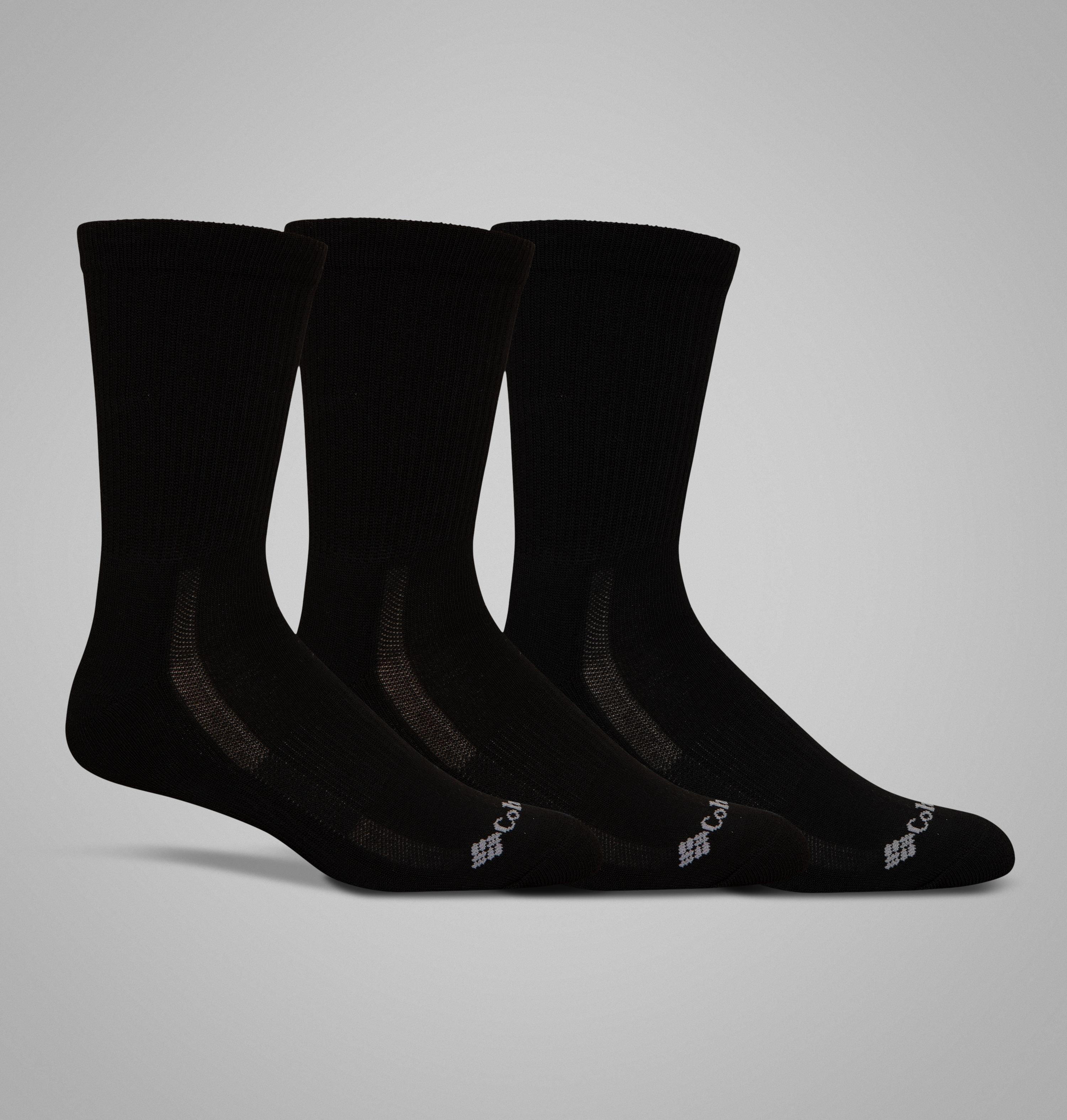 Columbia Women's Athletic Cushion Crew Socks - 3 Pack by COLUMBIA