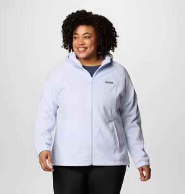 Columbia Women's Benton Springs Full Zip Fleece Hoodie - Plus Size by COLUMBIA Columbia Women's Benton Springs Full Zip Fleece Hoodie - Plus Size by COLUMBIA