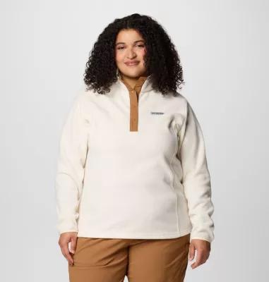 Columbia Women's Benton Springs Half Snap Pullover Fleece II - Plus Size by COLUMBIA