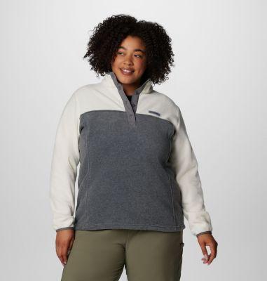 Columbia Women's Benton Springs Half Snap Pullover Fleece II - Plus Size by COLUMBIA