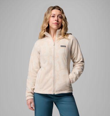 Columbia Women's Benton Springs Printed Full Zip Fleece Jacket by COLUMBIA