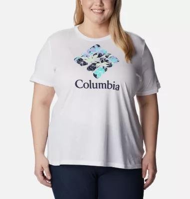 Columbia Women's Bluebird Day Relaxed Crew Neck Top Shirt - Plus Size by COLUMBIA