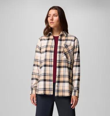 Columbia Women's Calico Basin Flannel Long Sleeve Shirt by COLUMBIA