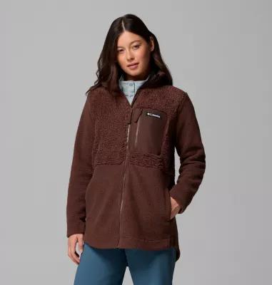 Columbia Women's Columbia Lodge Sherpa Full Zip Fleece Jacket by COLUMBIA
