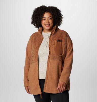 Columbia Women's Columbia Lodge Sherpa Full Zip Fleece Jacket - Plus Size by COLUMBIA