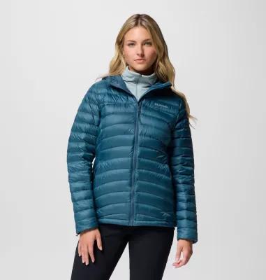 Columbia Women's Corelite Down Hooded Jacket by COLUMBIA