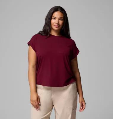 Columbia Women's Daniela Falls Short Sleeve Shirt - Plus Size by COLUMBIA