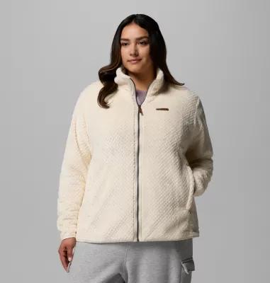 Columbia Women's Fire Side II Sherpa Full Zip Fleece - Plus Size by COLUMBIA