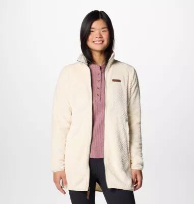 Columbia Women's Fire Side Long Full Zip Fleece Jacket by COLUMBIA