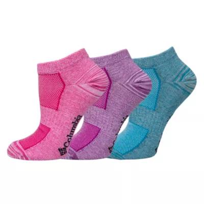 Columbia Women's Flat Knit Marled No-Show Sock by COLUMBIA