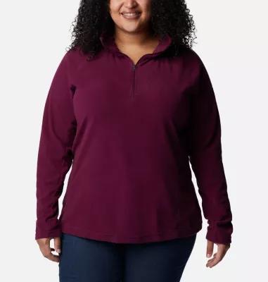 Columbia Women's Glacial IV Half Zip Fleece - Plus Size by COLUMBIA
