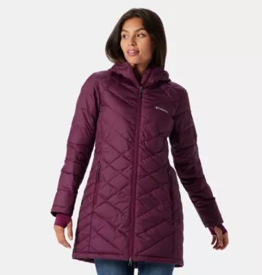Columbia Women's Heavenly Long Hooded Jacket by COLUMBIA