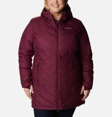 Columbia Women's Heavenly Long Hooded Jacket - Plus Size by COLUMBIA