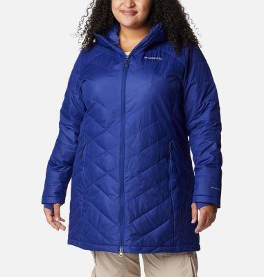Columbia Women's Heavenly Long Hooded Jacket - Plus Size by COLUMBIA
