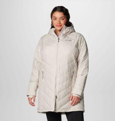 Columbia Women's Heavenly Long Hooded Jacket - Plus Size by COLUMBIA