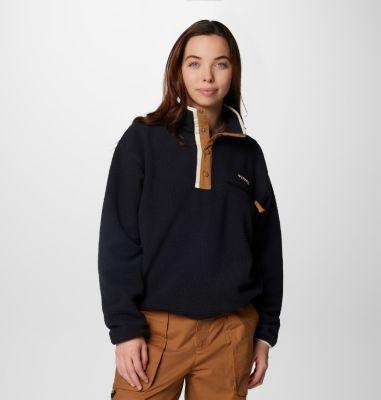 Columbia Women's Helvetia II Cropped Half Snap Fleece Pullover by COLUMBIA