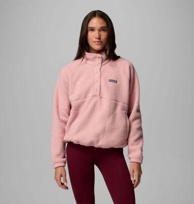 Columbia Women's Jasper Ridge Pebbled Fleece Half Snap by COLUMBIA