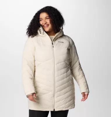 Columbia Women's Joy Peak II Mid Hooded Jacket - Plus Size by COLUMBIA