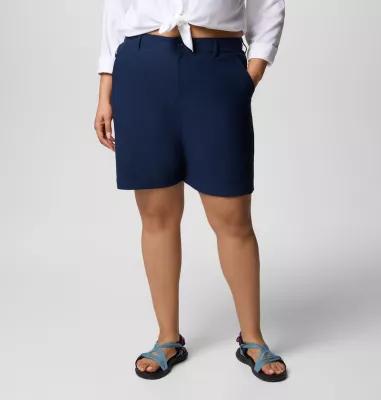 Columbia Women's Leslie Falls Long Shorts II - Plus Size by COLUMBIA