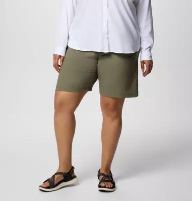 Columbia Women's Leslie Falls Long Shorts II - Plus Size by COLUMBIA