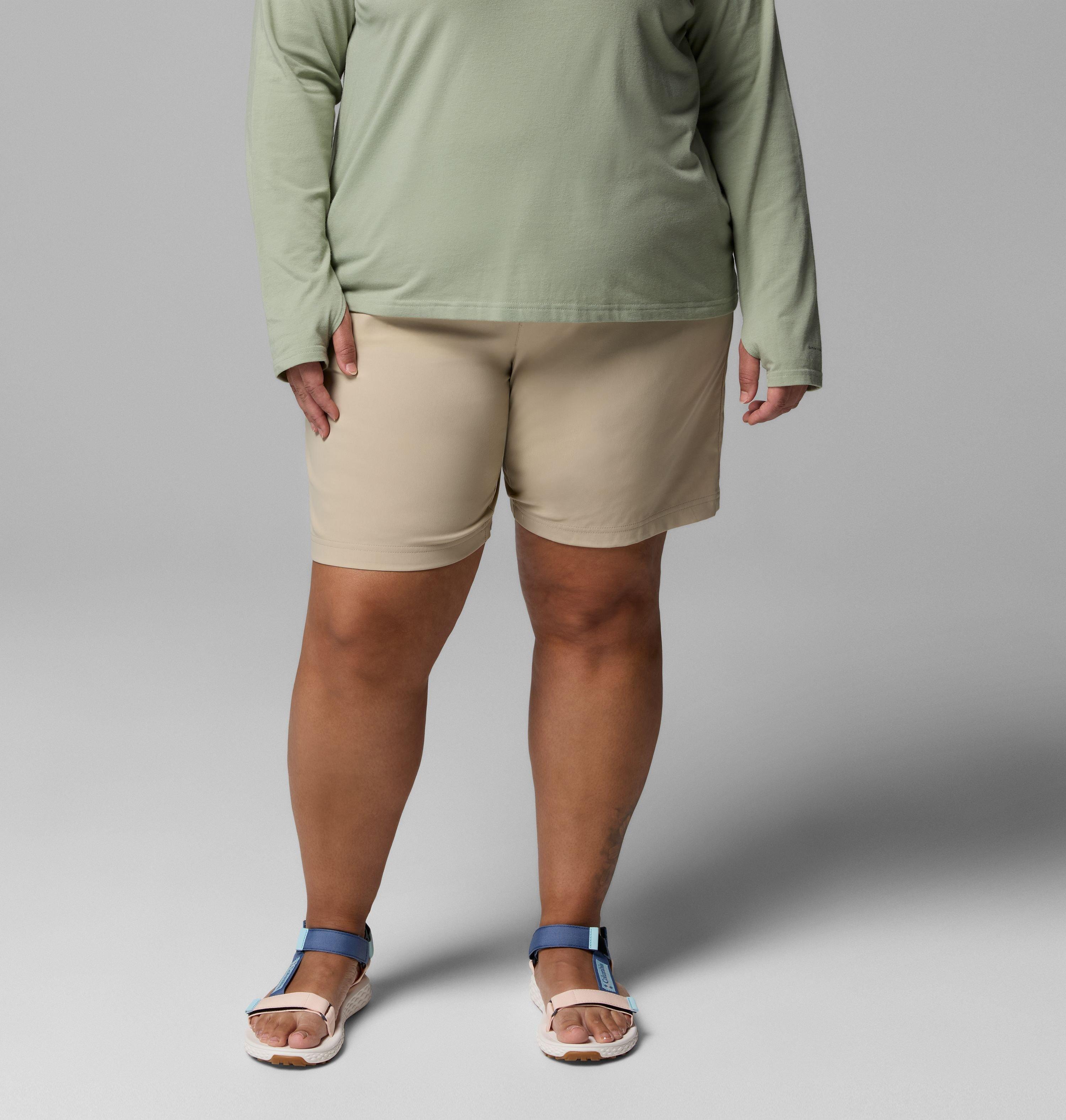 Columbia Women's Leslie Falls Long Shorts II - Plus Size by COLUMBIA