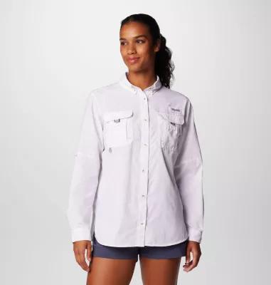 Columbia Women's PFG Bahama II Long Sleeve Shirt by COLUMBIA