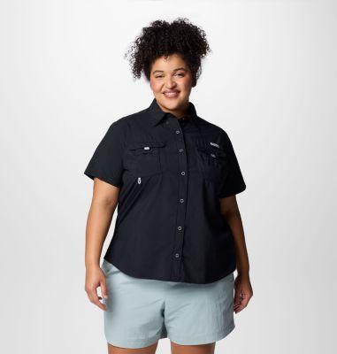 Columbia Women's PFG Bahama Short Sleeve Shirt - Plus Size by COLUMBIA