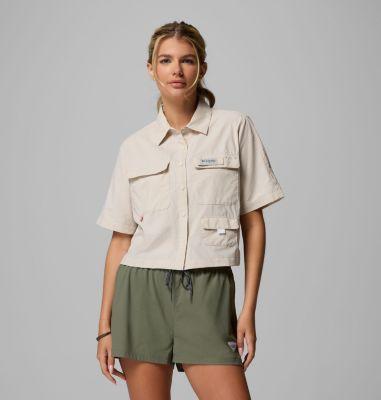 Columbia Women's PFG Open Water Short Sleeve Shirt by COLUMBIA