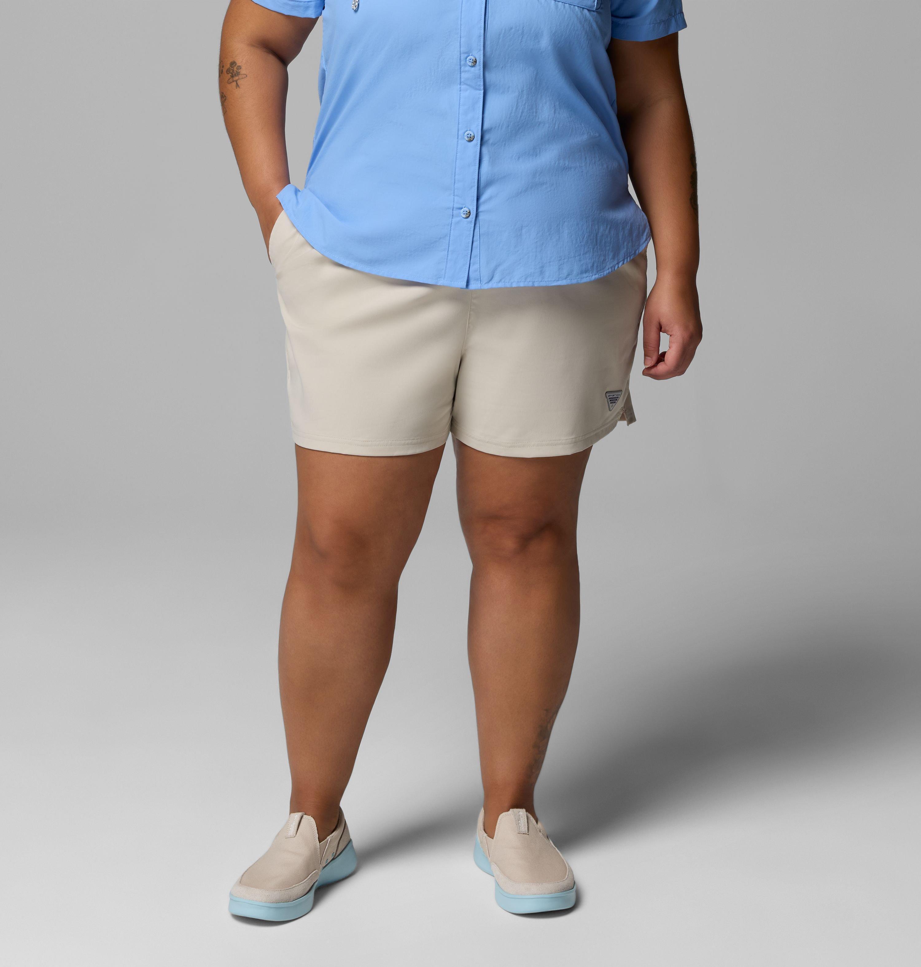 Columbia Women's PFG Rugged Water Shorts - Plus Size by COLUMBIA