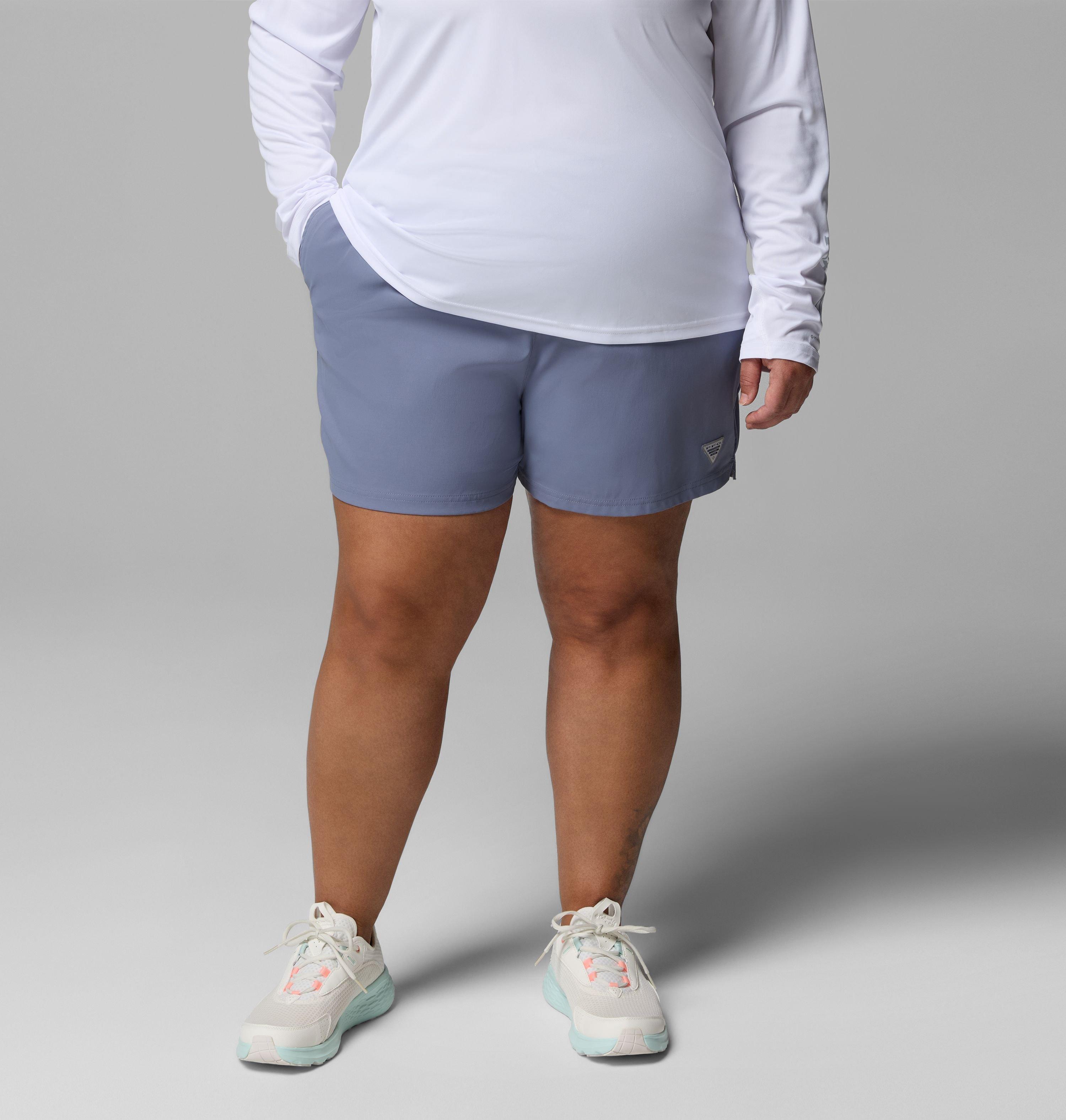 Columbia Women's PFG Rugged Water Shorts - Plus Size by COLUMBIA