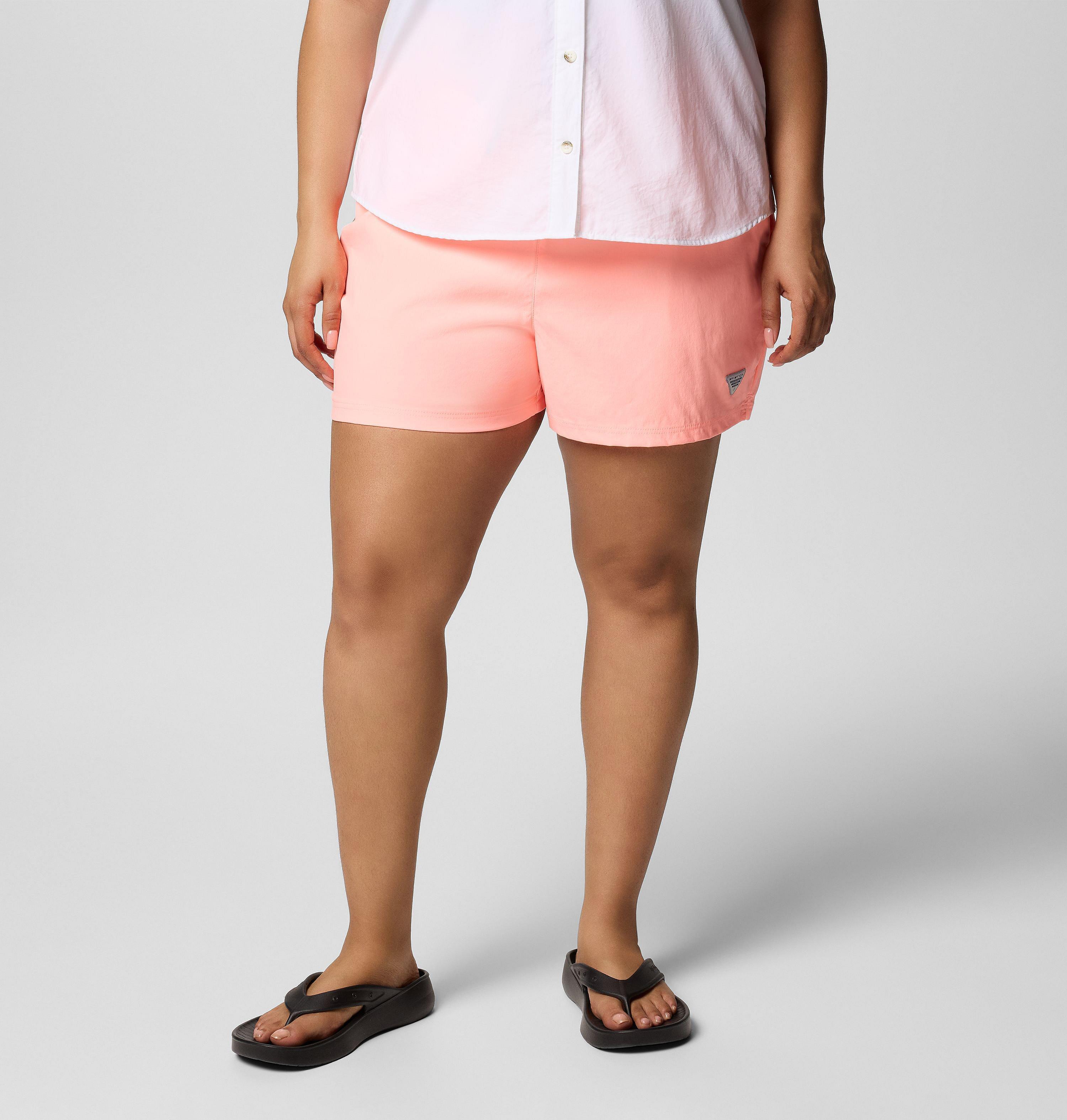 Columbia Women's PFG Rugged Water Shorts - Plus Size by COLUMBIA Columbia Women's PFG Rugged Water Shorts - Plus Size by COLUMBIA
