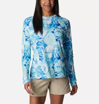 Columbia Women's PFG Super Tidal Tee Long Sleeve Shirt by COLUMBIA