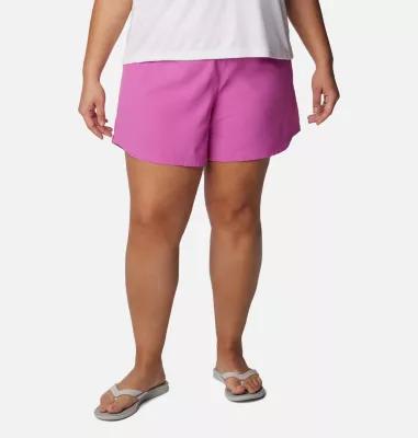 Columbia Women's PFG Tamiami Pull-on Shorts - Plus Size by COLUMBIA