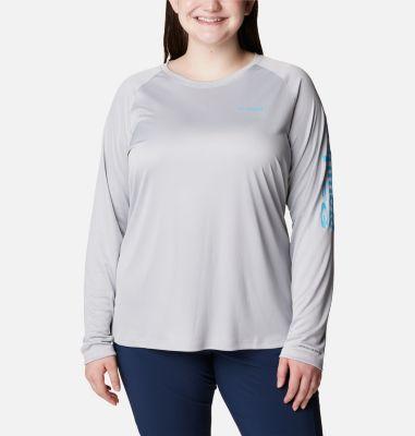 Columbia Women's PFG Tidal Tee II Long Sleeve Shirt - Plus Size by COLUMBIA