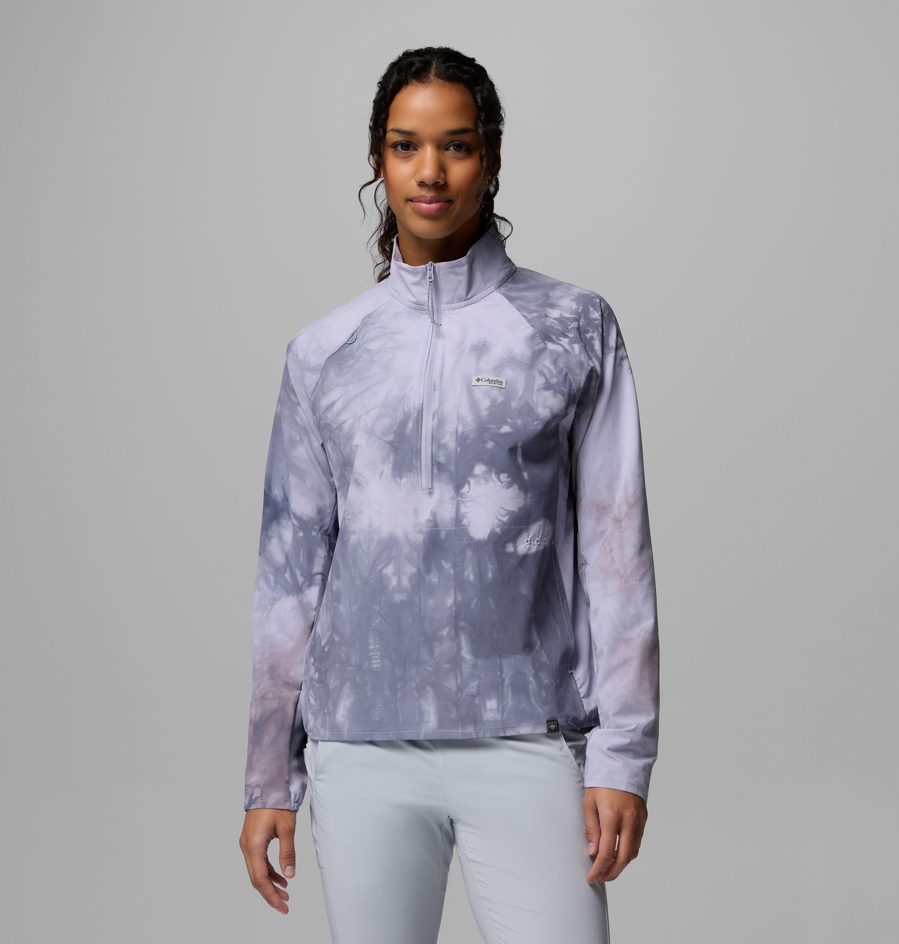 Columbia Women's PFG Uncharted Cloud Half Zip Shirt by COLUMBIA
